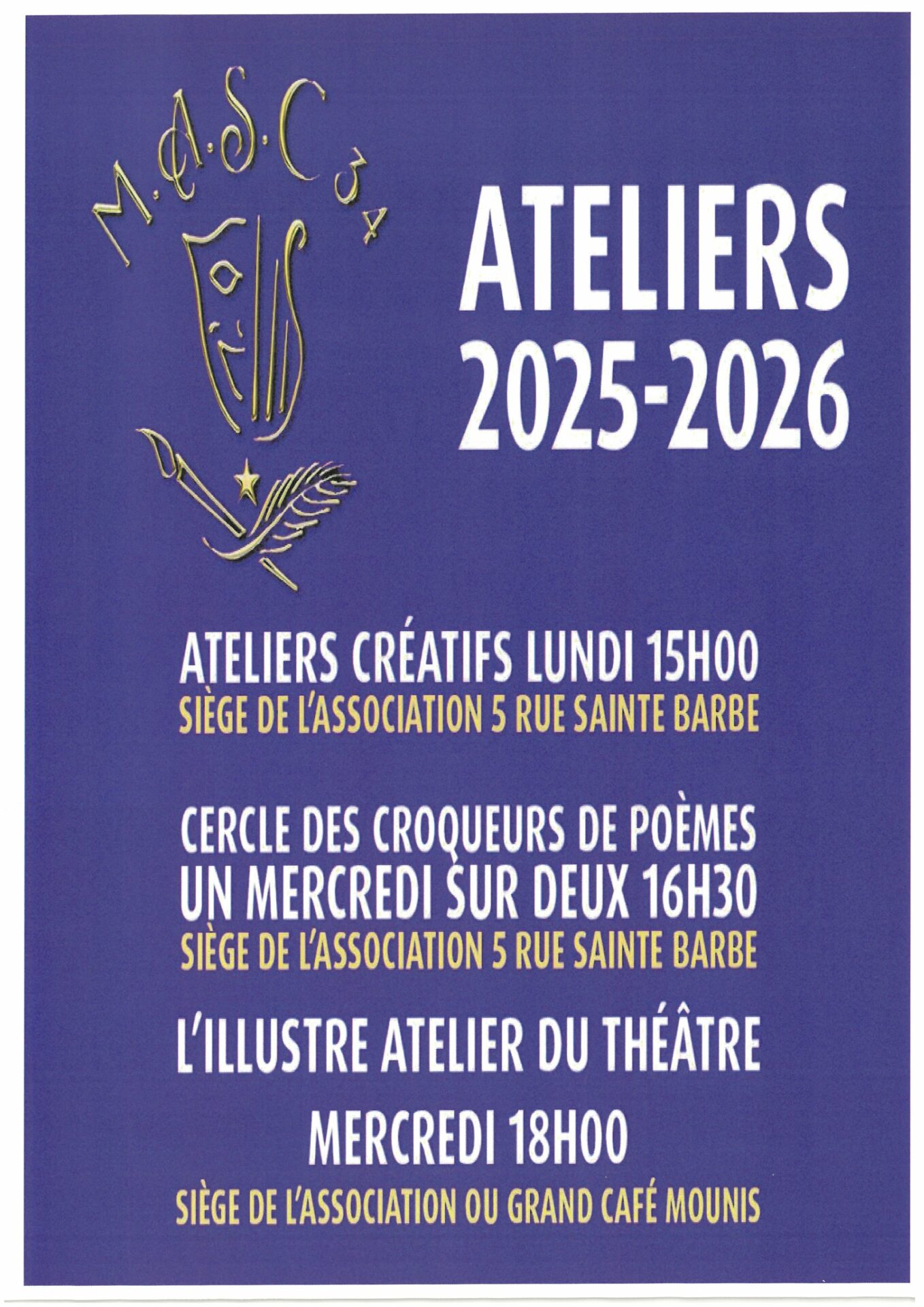 ateliers masc 34