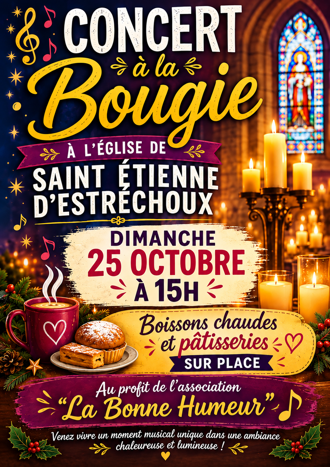 concert a la bougie